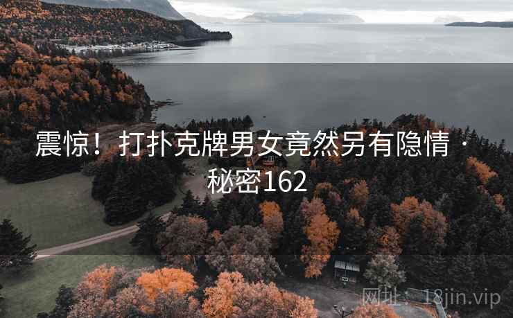 震惊！打扑克牌男女竟然另有隐情 · 秘密162