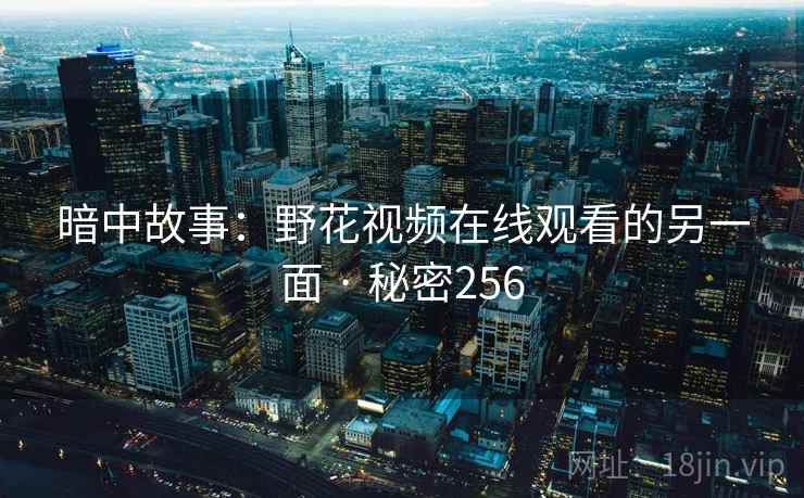 暗中故事:野花视频在线观看的另一面 · 秘密256